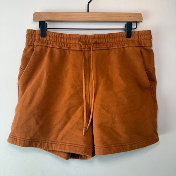 Lululemon Women's Loungeful Shorts Burnt Orange Size 10 - Picture 1 of 6